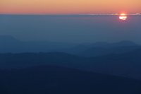Lever de soleil (Vosges)